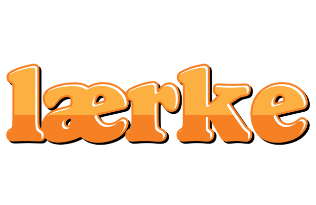 Lærke orange logo