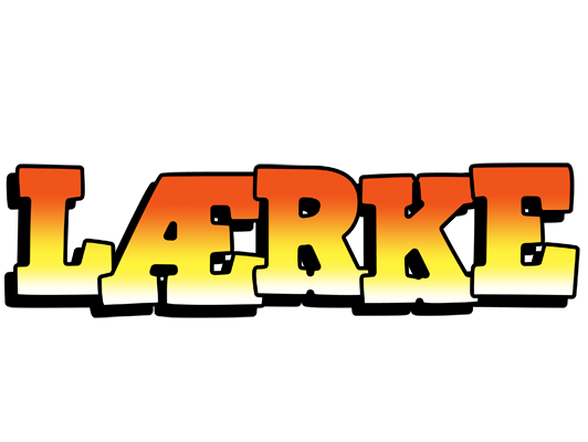 Lærke sunset logo