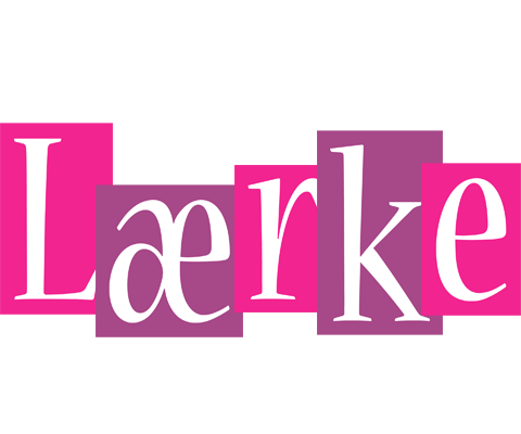 Lærke whine logo