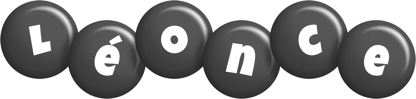 Léonce candy-black logo