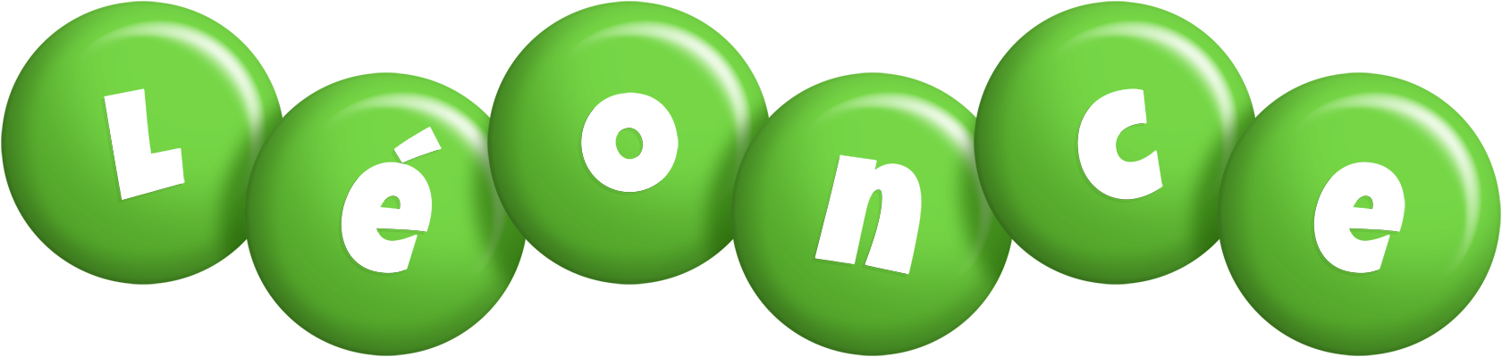 Léonce candy-green logo