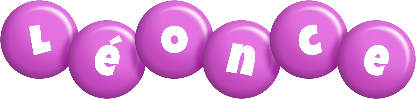 Léonce candy-purple logo