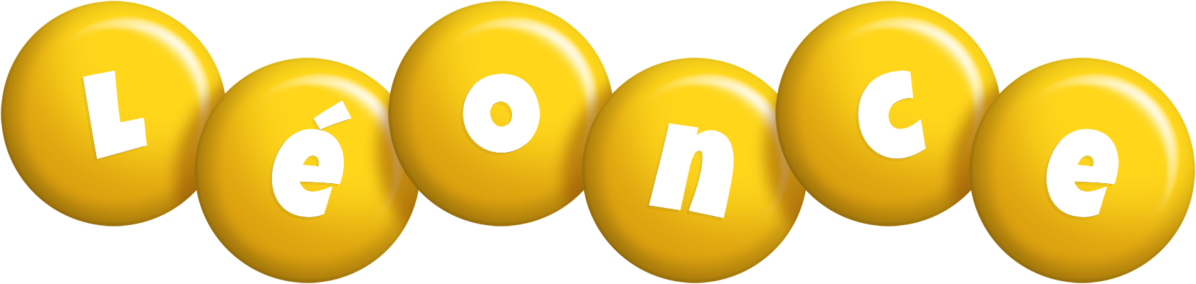 Léonce candy-yellow logo