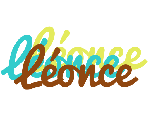 Léonce cupcake logo
