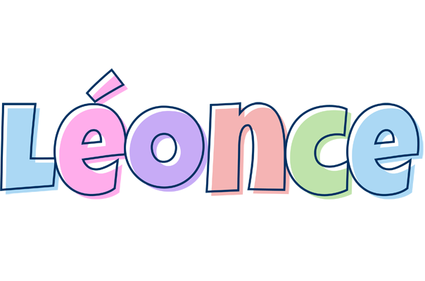 Léonce pastel logo