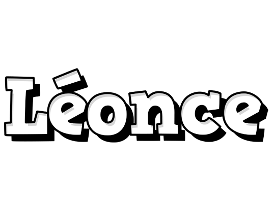Léonce snowing logo
