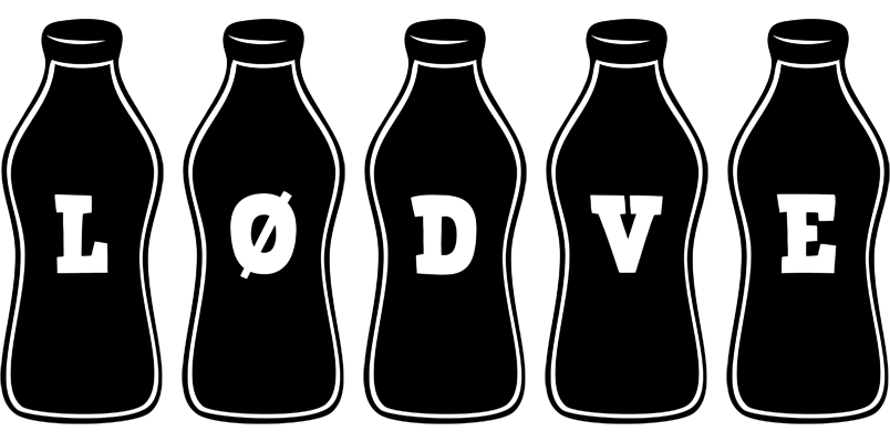 Lødve bottle logo