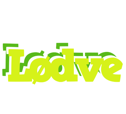 Lødve citrus logo