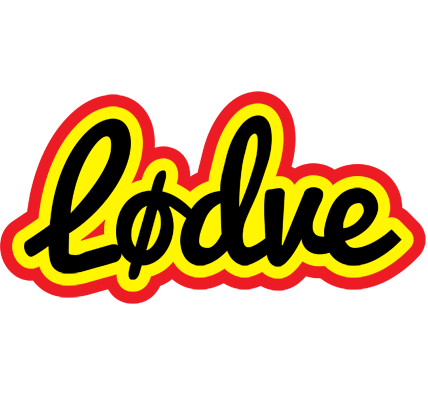 Lødve flaming logo