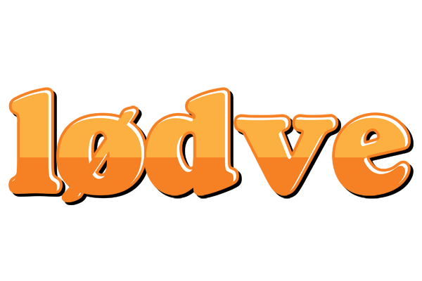 Lødve orange logo