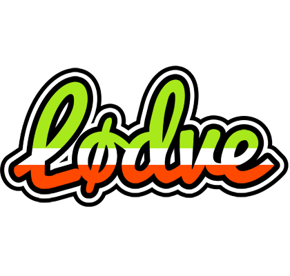 Lødve superfun logo