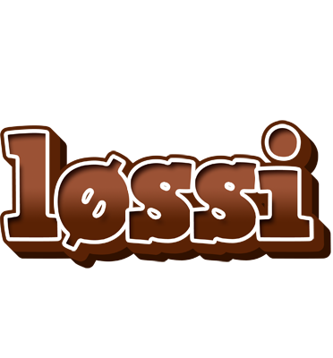 Løssi brownie logo