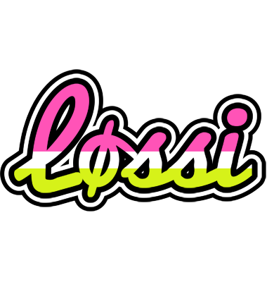 Løssi candies logo
