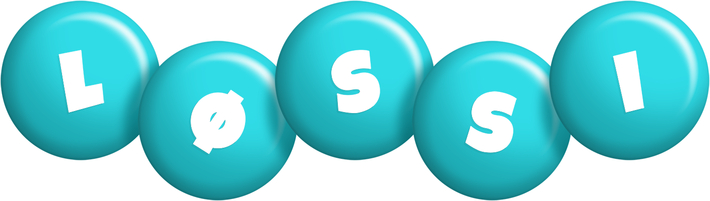 Løssi candy-azur logo