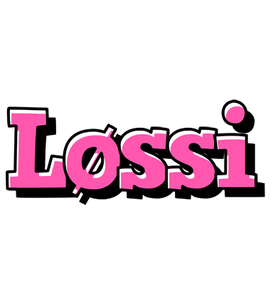 Løssi girlish logo
