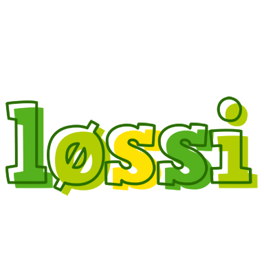 Løssi juice logo