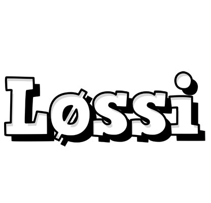 Løssi snowing logo