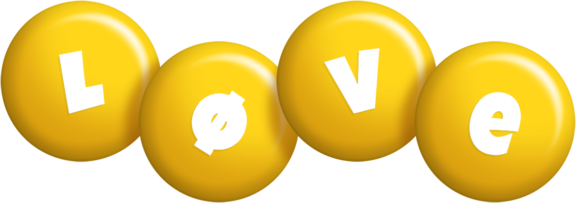 Løve candy-yellow logo