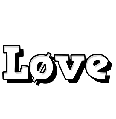 Løve snowing logo