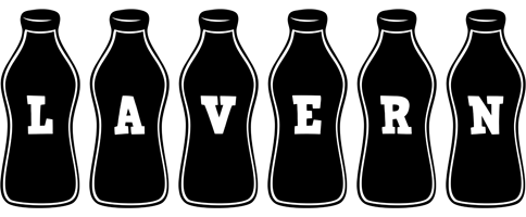 LaVern bottle logo