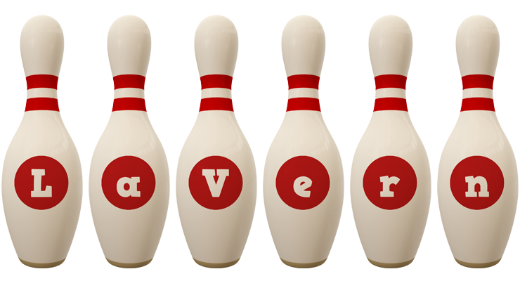 LaVern bowling-pin logo
