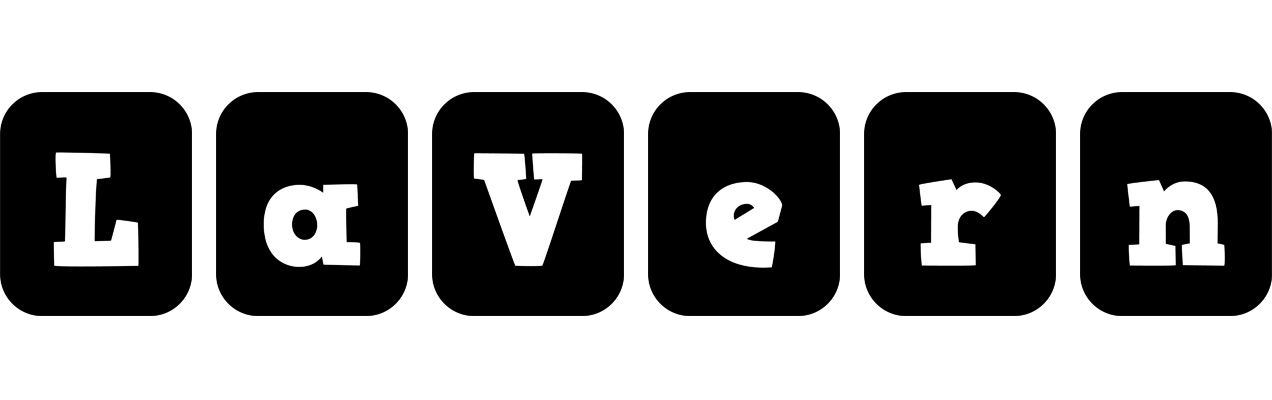 LaVern box logo