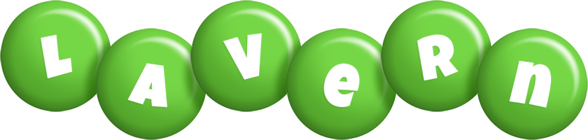 LaVern candy-green logo