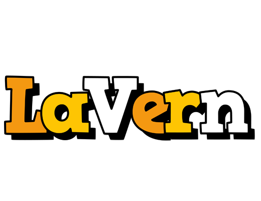 LaVern cartoon logo