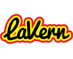 LaVern flaming logo