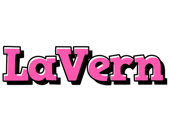 LaVern girlish logo