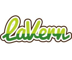 LaVern golfing logo