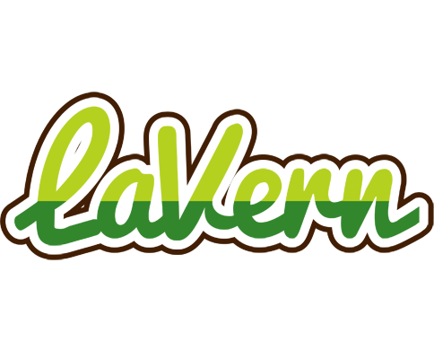 LaVern golfing logo