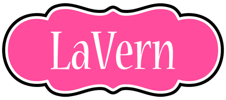 LaVern invitation logo