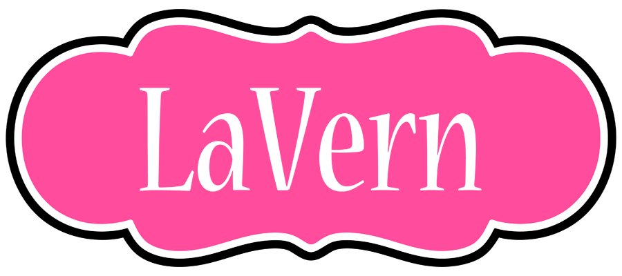 LaVern invitation logo