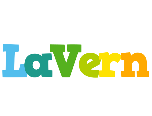 LaVern rainbows logo
