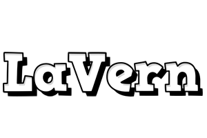 LaVern snowing logo