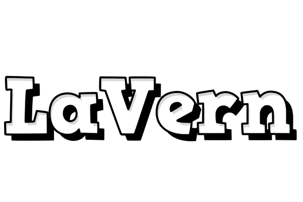 LaVern snowing logo