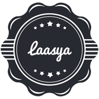 Laasya badge logo