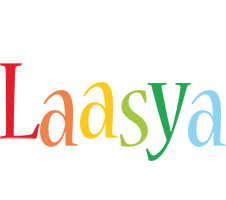 Laasya birthday logo