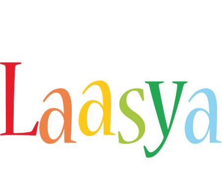 Laasya birthday logo