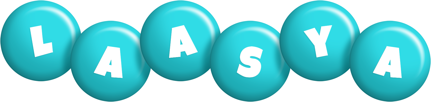 Laasya candy-azur logo