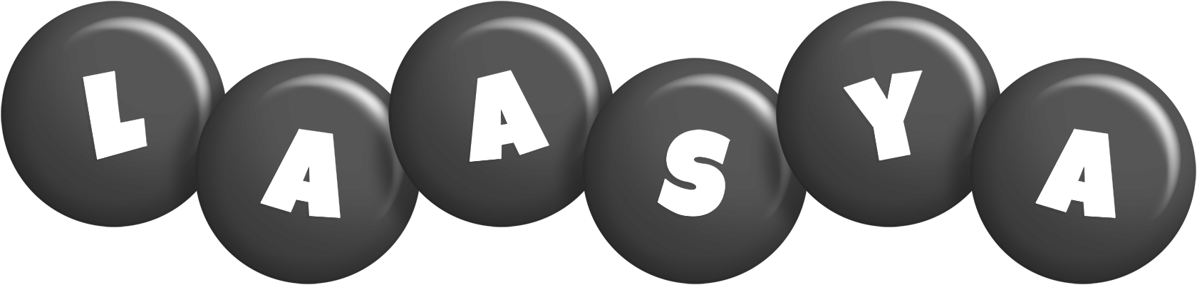 Laasya candy-black logo