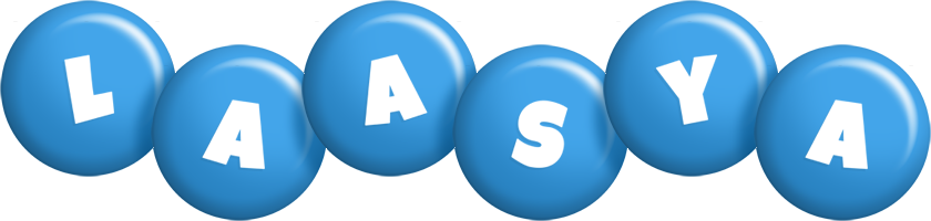 Laasya candy-blue logo