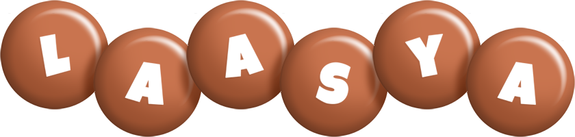 Laasya candy-brown logo