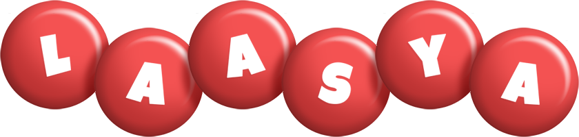 Laasya candy-red logo