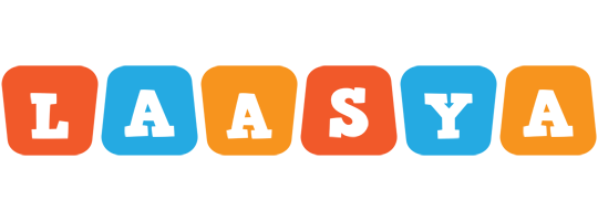 Laasya comics logo