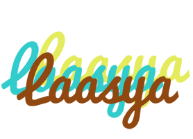 Laasya cupcake logo