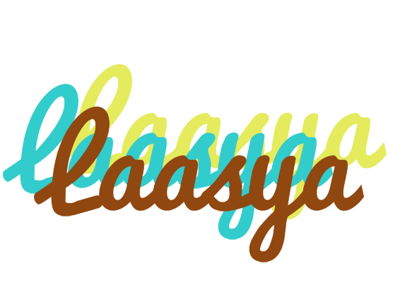Laasya cupcake logo