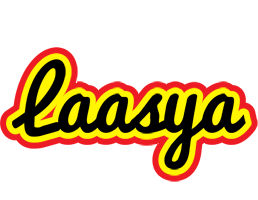 Laasya flaming logo