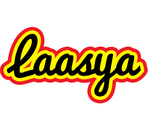 Laasya flaming logo